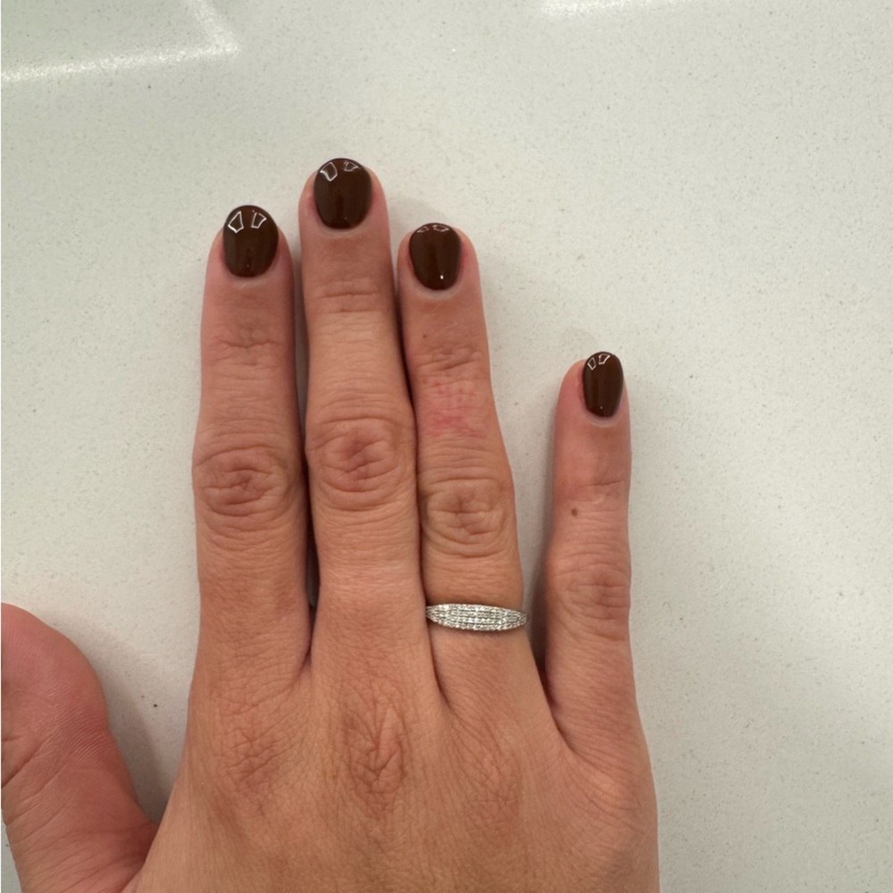 Mejuri Pave Diamond Signet Ring